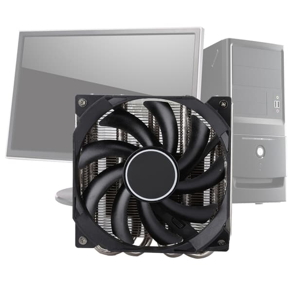 IS-30 CPU-radiator Smart Mute-vifte Støtter AM4 Multiplatform CPU-kjøler