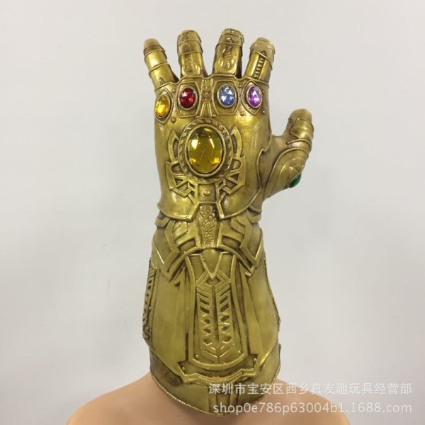 Hanske Thanos Infinite Glove Marvel Peripheral Ny gullspillerrolle