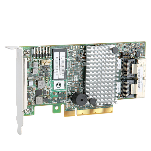 LSI 9267-8i 2208 6Gb/s 512MB PCI-E 2.0 8-port SATA SAS RAID0/1/10 Controller-kort med låg baffel