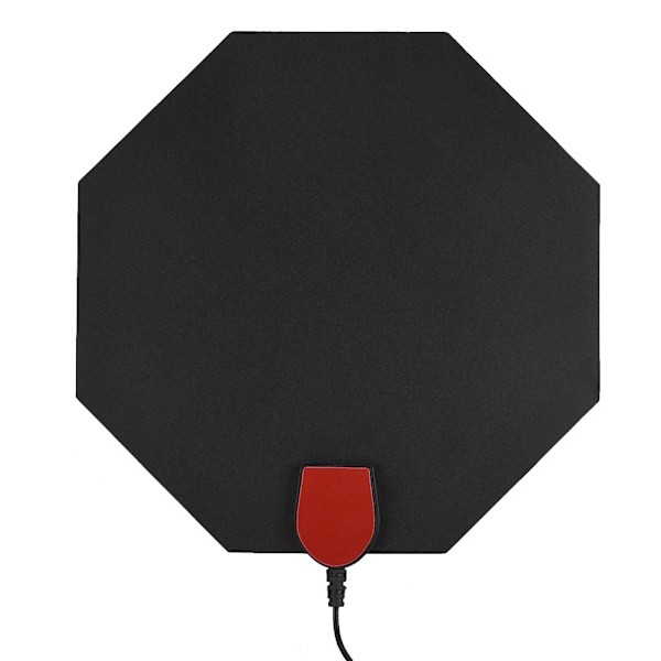 Erittäin ohut Octagon HDTV-antenni Digitaalinen sisäantenni 1080P 4K TV-antenni 60 mailin kantama