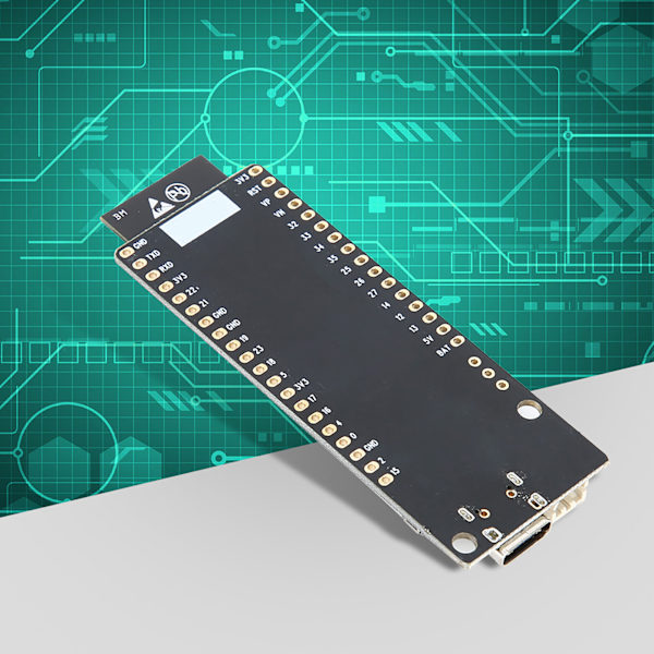 ESP32-WROVER-B Bluetooth & WiFi-modul 4MB Flash Litiumbatteri-gränssnitt 500mA
