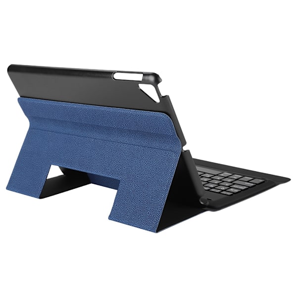 Bluetooth-tablettitietokoneen langaton folio-näppäimistökotelo Apple iPad Prolle 9,7 tuumaa (sininen)