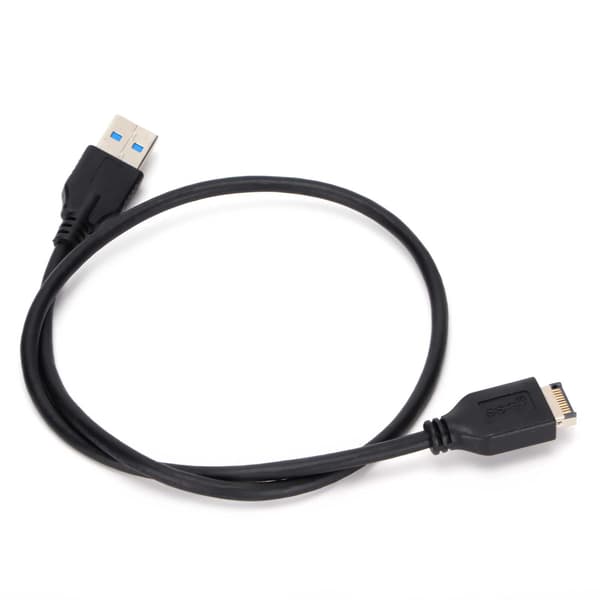 Moderkort 3.1 forlængerkabel bærbar 10 Gbps positiv negativ stik frontpanel header