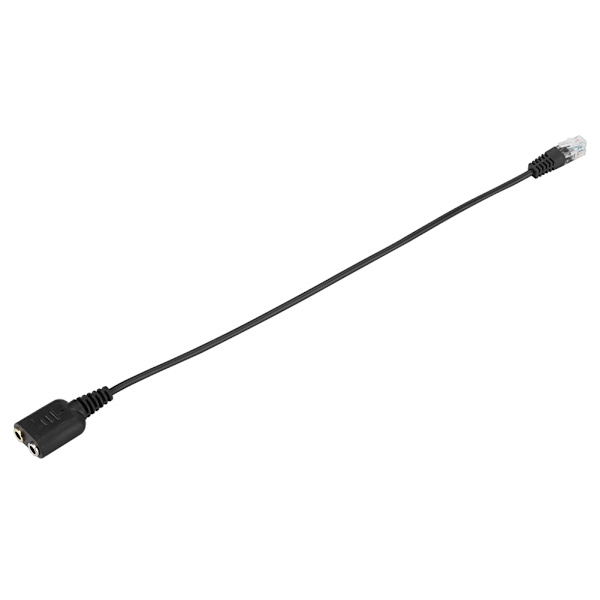 Dubbel 3,5 mm Jack till RJ9/RJ10 Telefon Headset Kabel för Cisco Office Adapter Kontaktkabel