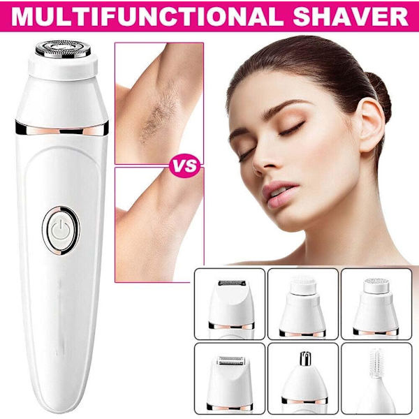 Ploxy Epil Pro 3.0 Epilator til kvinder, 4 i 1, Ploxy hårfjerning til ansigtet, Ploxy ansigtshår fjernelse til kvinder (4in1)