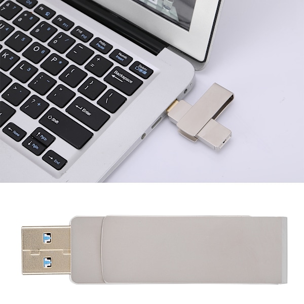 Nopea salattu U-levy USB-asema alumiinikuori USB 3.0 32G