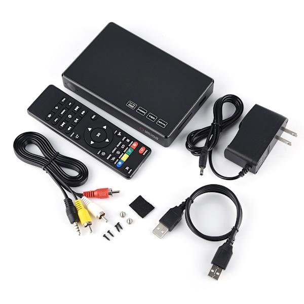 2.5 tuuman SATA-mediasoitin 32 Gt SD/MMC-stereokaiutin 1080P-video HDMI-mediasoitin -