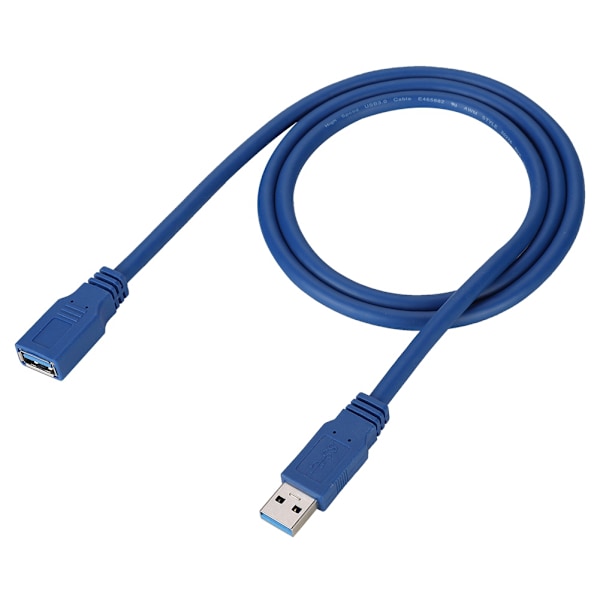 USB3.0 hann til hunn Super Speed dataforlengelseskabel USB-forlengerledning (1m)