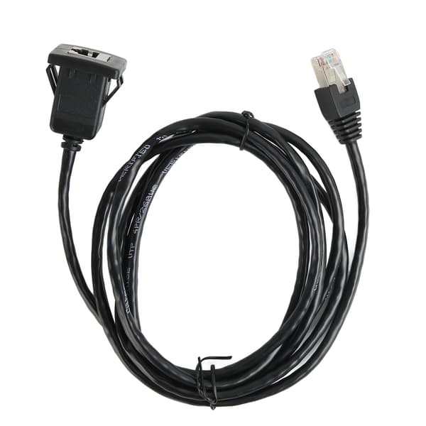 Cat5e Flush Mount Kabel Universal Cat5e 100M Hann til Hunn Ethernet Nettverk Panel Montering Forlengelseskabel