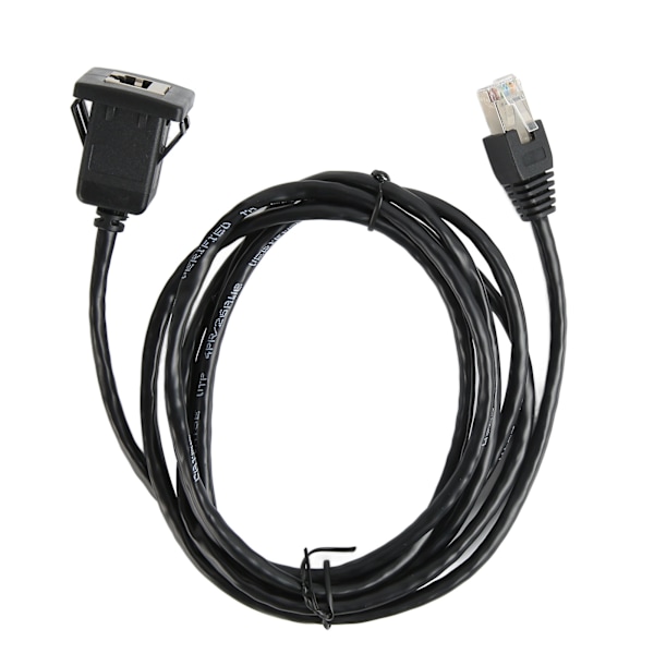 Cat5e indbygningskabel Universal Cat5e 100M han til hun Ethernet netværkspanel montering forlængerkabel