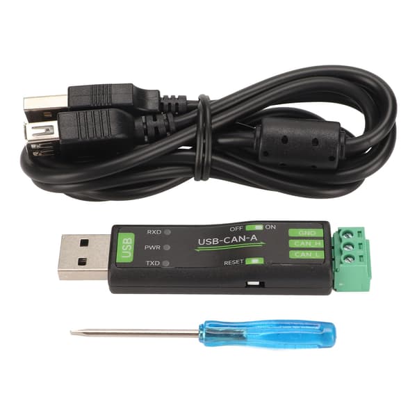 USB til CAN-adapter 5kbps til 1Mbps 4-modus STM32F103-brikke ombord TVS USB til CAN-analysator for bussdata-datamaskin