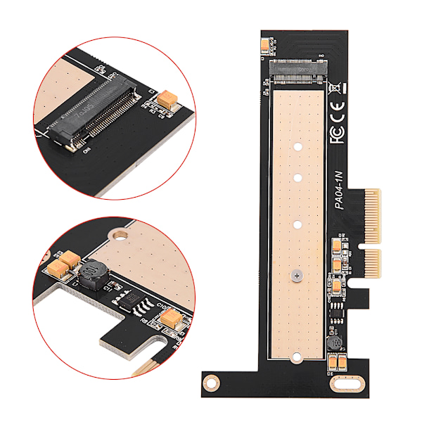 M Key M.2 NGFF NVME SSD til PCI-Express PCIE 3.0 x 4 Udvidelseskort Adapter Konverter