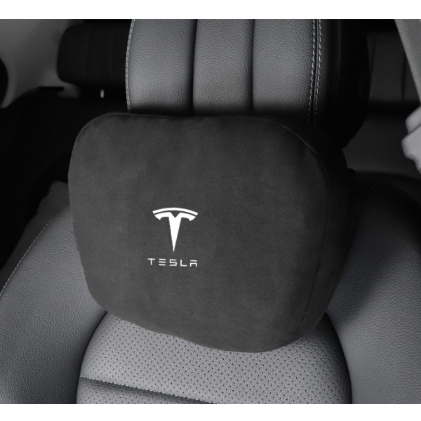 Passar till Tesla MODEL3/MODELY/MODELX nackstöd ländryggsstöd - Tesla [Gentleman Black] nackstöd/1