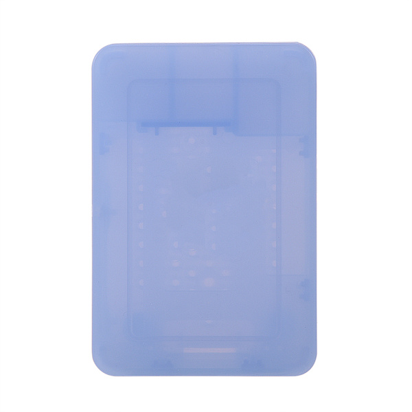 Blå ABS-plast kabinet beskyttende etui skal til Raspberry Pi 3/2/B+