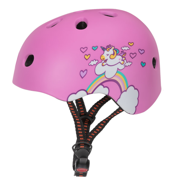 Bicycle helmet for kids, color cartoon pattern kids ultralight cycling helmet adjustable hard hat
