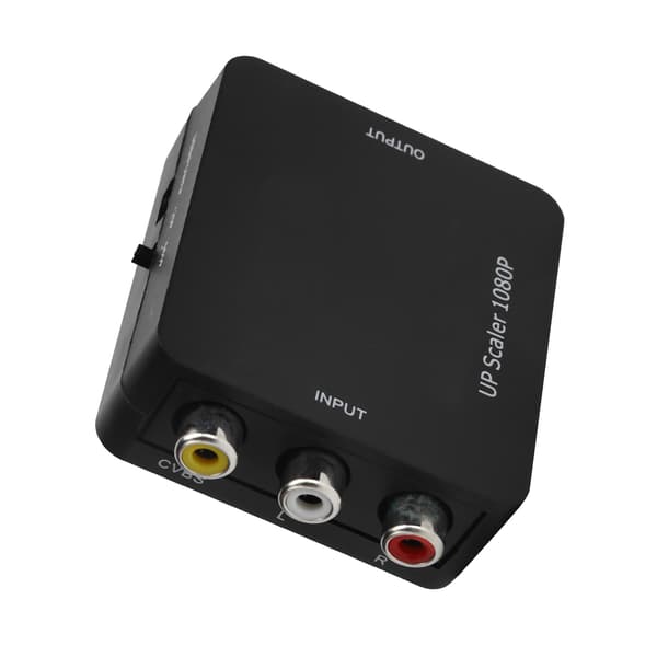 AV til HD Multimedia Interface Konverter Bærbar DVD-afspiller Lyd Video Adapter til NTSC/PAL