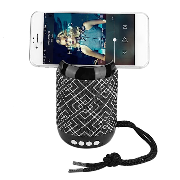 3528 Mini Bluetooth-kaiutin, kannettava langaton subwoofer, jossa korttipaikka matkapuhelimelle ja tabletille