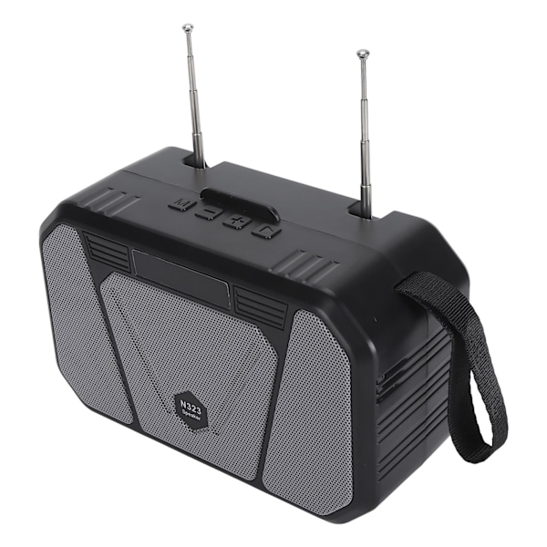 Aurinkokäyttöinen langaton Bluetooth-kaiutin, monitoiminen kannettava ulkokäyttöön tarkoitettu muistikortti, USB AUX -porttikaiutin FM-radiolla