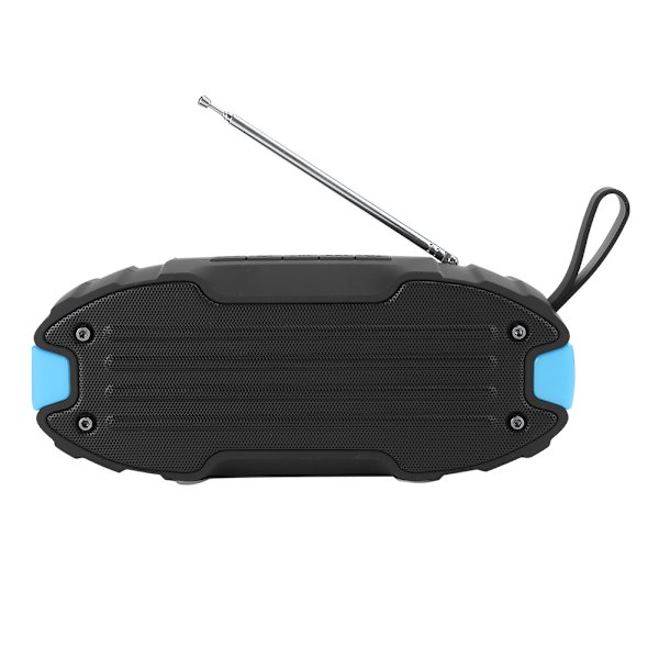 Langaton Bluetooth-kaiutin Basso Ulkoilupyöräily Tallennuskortti FM-radio Kaiutinlaatikko Sininen