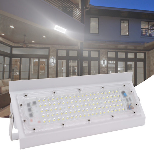 100W LED-valonheitin 5000lm Super Bright IP66 -suojaus Ulkoinen turvallisuus LED-työvalo pihalle AC220V