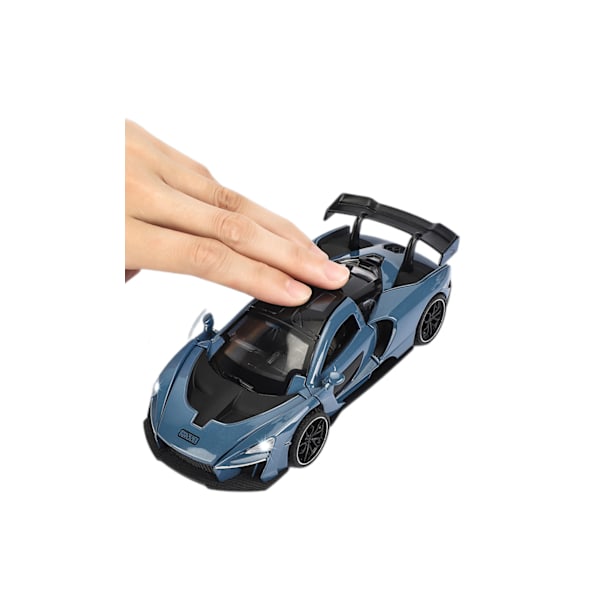 Simuloitu seosauto malli 1:32 McLaren auto malli ääni ja valo metalli simuloitu seosauto lelu lahjapakkaus（Rambo \"Vihreä\"）