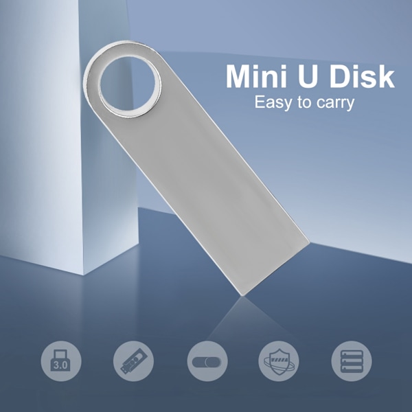 32G Mini Bärbar U-disk/USB-minne för Windows XP/2000 Professional/Home Edition