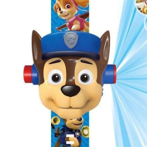 Barnprojektor Klocka Söt Cartoon Hund Mönster Leksak Jul Födelsedagspresent för 3‑8 År Gamla Pojkar Flickor Blå