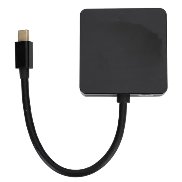 3-i-1-adapter Mini DP til DP DVI HDMI 1080P High Definition Converter-kabel til computer TVSort