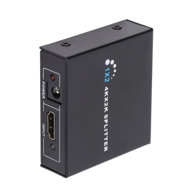 HD Multimedia Interface Splitter 1 ind 2 ud HD Multimedia Interface Extender til skærme LCD-tv'er computere 100‑240VUK-stik