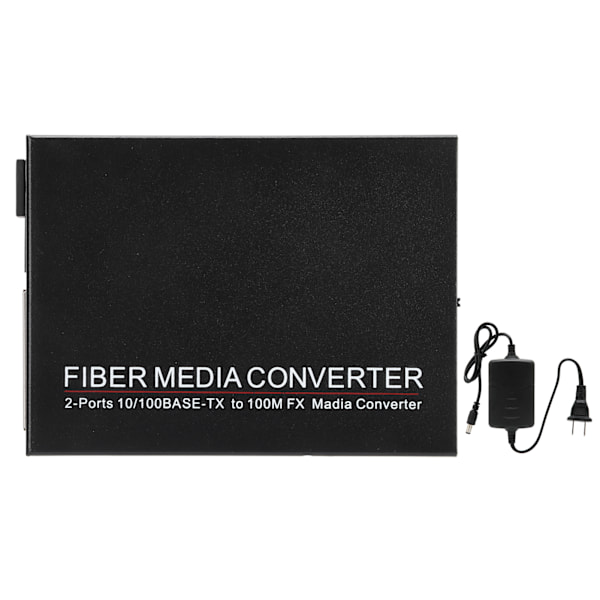 2 porte Ethernet fiber switch TBCMC3412ES20A Plug Play Stabile Robuste computernetværksswitche