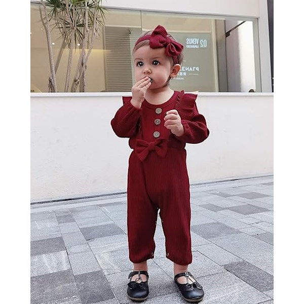 Nyfödd Baby Flickkläder En Del Jumpsuits Kläder Kortärmad Rompers Sommarkläder för Baby pink 3-6M