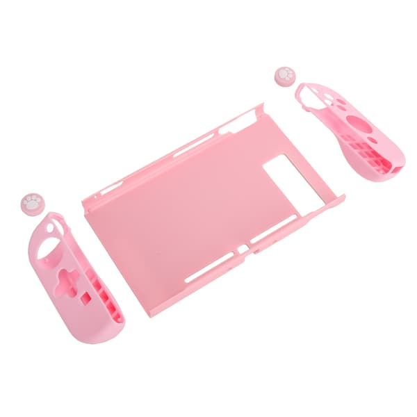 For Switch PC Skal Split Silikone Spilkonsol Beskyttende Etui Knapdæksel Tilbehør