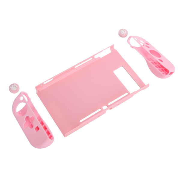 Split Silikon Skyddande Skal för Switch PC, Spelkonsol, Knappskydd