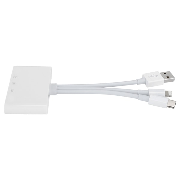 5-i-1 Expand Adapter USB3.0 Liten Minneskort/Minneskort Kamerakortläsare för iOS/Android
