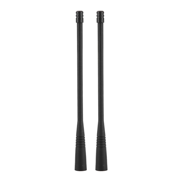 2 stk. bærbar UHF håndholdt walkie talkie toveis radioantenne for Yaesu/Vertex