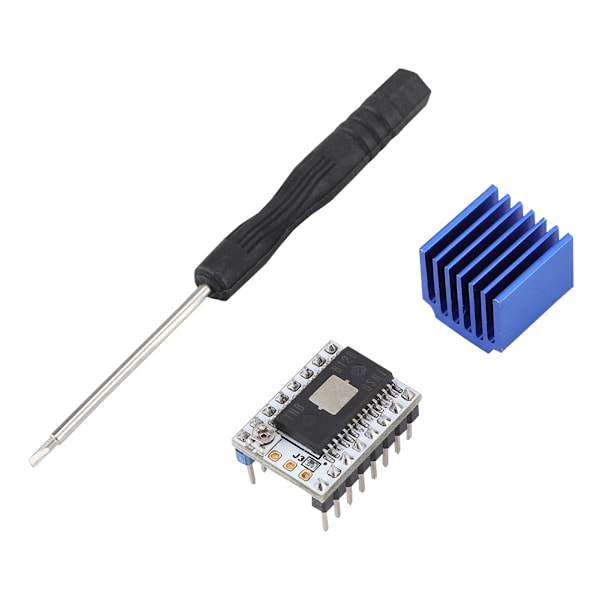 3D-skrivertilbehør SD6128 Stepper Motor Driver 128 High Subdivision Motor Module (Blå)