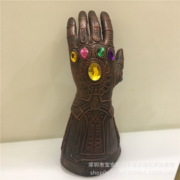 Handske Thanos Infinity Glove Marvel Peripheral Ny kopparspelande roll