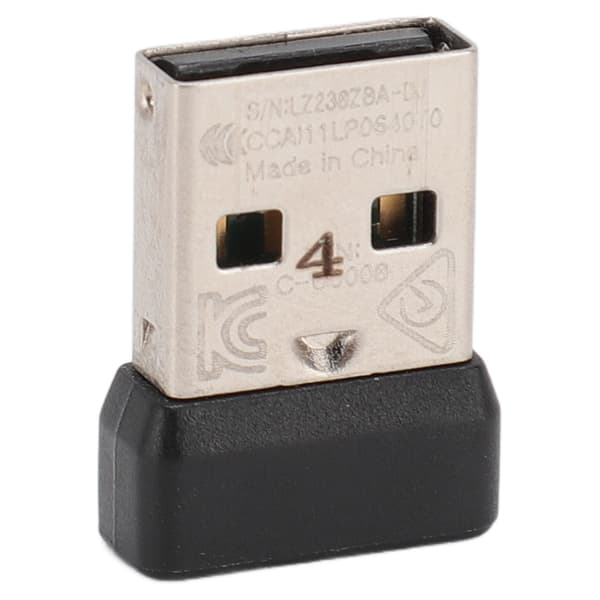USB-mottaker 2.4G Stabil Plug and Play Erstatningsmusemottakeradapter med musematte for Logitech G304 Trådløs mus