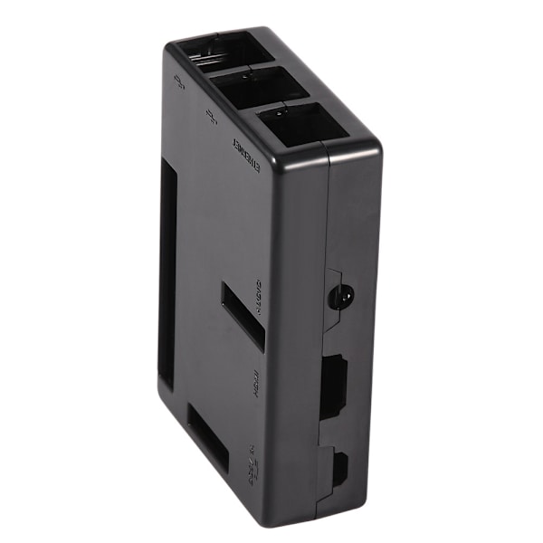 ABS-kabinet Beskyttende etui Skal Cover   2 stk. Kølelegeme til RPi 3 B / 2B / 2 B+ Sort