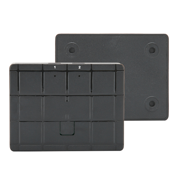 USB-delingsswitch 2 i 1 ud manuel switch hub-adapter til pc-scanner-printer