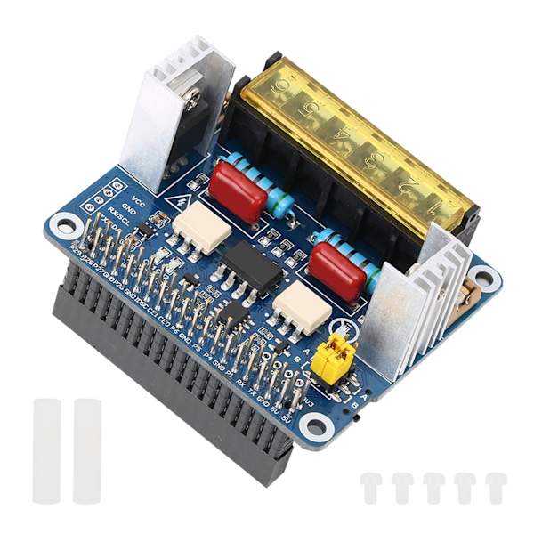 Expansionskort för Raspberry Pi 3b 4B 2-kanals dubbelriktad tyristormodul I2C-gränssnitt