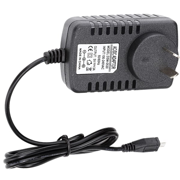 DC 5V 3A Micro USB-strömadapter för Raspberry Pi 3B+/Raspberry Pi 3B/3A+ 100V 240V