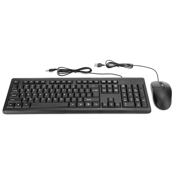 Trådlöst tangentbord och musset Combo USB 104 tangenter tangentbord för PC-dator TF500