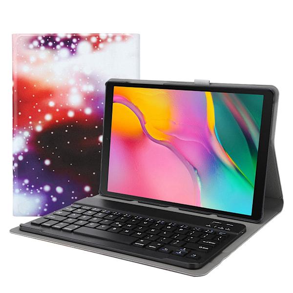 Tablet-nahkakotelo irrotettava Bluetooth-näppäimistö (Galaxy Tab S5E 720/725 näppäimistö taustavalaistu)