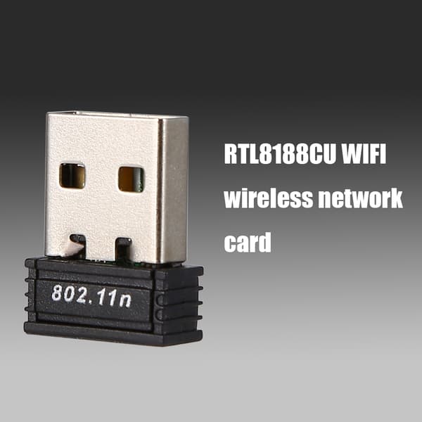 Mini 150M USB WiFi-antenne Trådløs computernetværkskort 802.11n/g/b LAN+antenneadaptere
