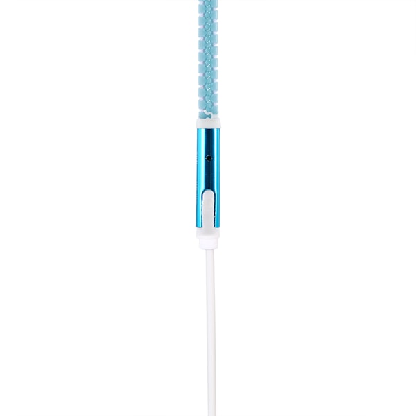 Glow In The Dark-hörlurar Luminous Zipper In-Ear Headset Earphone Earbud JS