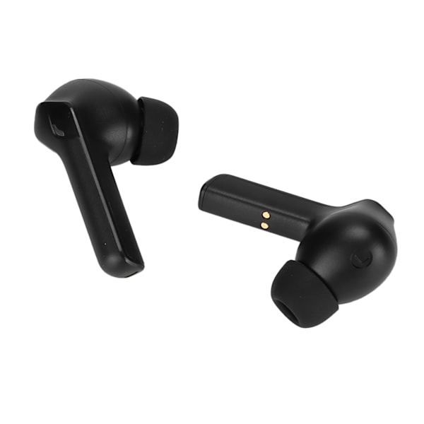 G01 Bluetooth-headset med ladestasjon Bluetooth 5.0-versjon DualCall trådløse øretelefoner (svart)