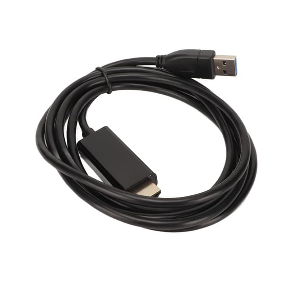 USB3.0 til HD Multimedia Interface Adapter Kabel 5.9ft 4K Plug and Play Kabel til OS X til Windows 10 8 7 Vista X P