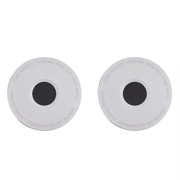 Mini bärbar magnetisk laddningsdockningsstation för Apple Watch för iWatch 38/ 42mm (Silver)