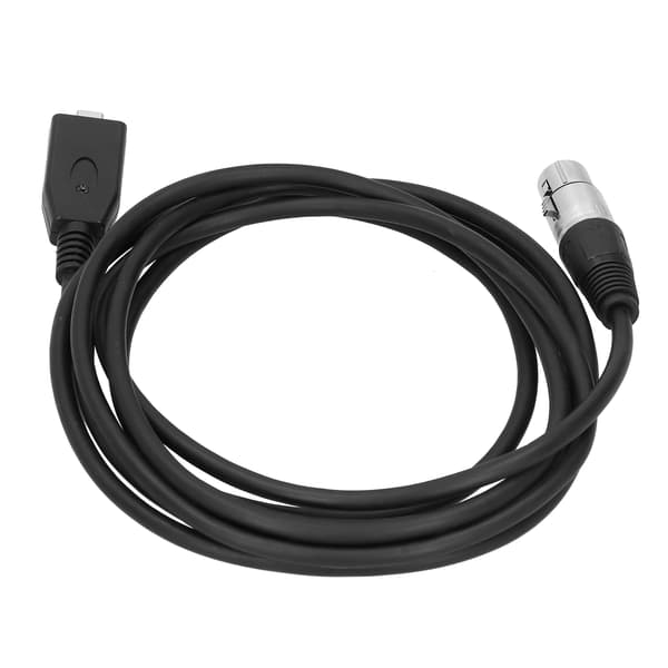 TYPEC til XLR Mikrofonkabel Audioadapter Mikrofonkontaktkabel Ledning(2m 6.6ft )